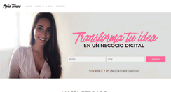 Desktop Screenshot of mariaferraro.com
